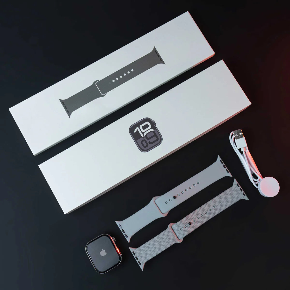 Watch Series 11 With Apple Logo | 1:1 Original Packaging - Silver Alloy | Very High Quality🔥🔥