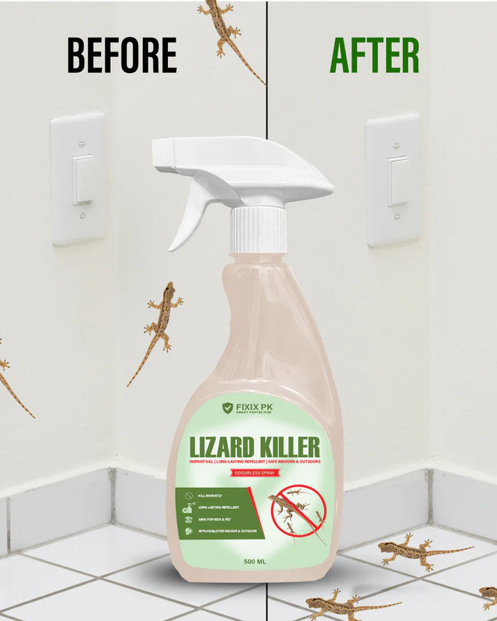 Instant Lizard Killer Spray No Smell - Instant Kill & Long-Lasting