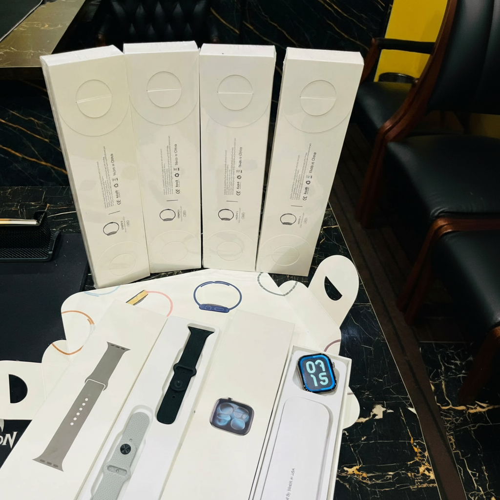 Watch Series 11 With Apple Logo | 1:1 Original Packaging - Silver Alloy | Very High Quality🔥🔥